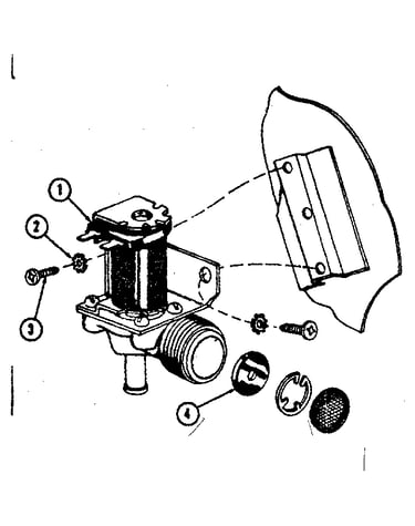 Water inlet valve assembly
