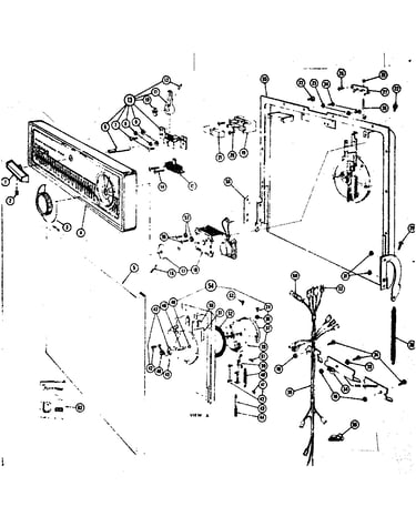 Control panel and door details