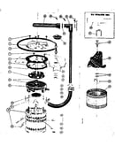 Heater, impeller, motor, and pump details