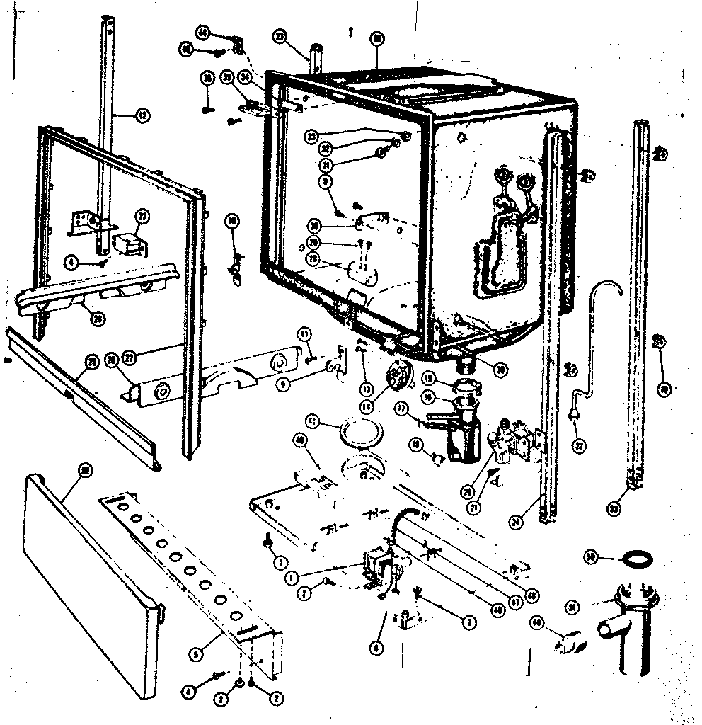 FRAME AND TUB DETAILS