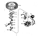 Craftsman 14319401 magneto. (phelon f-3220-g) diagram