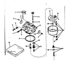 Craftsman 14319401 carburetor no.29168 (lmg-132) diagram