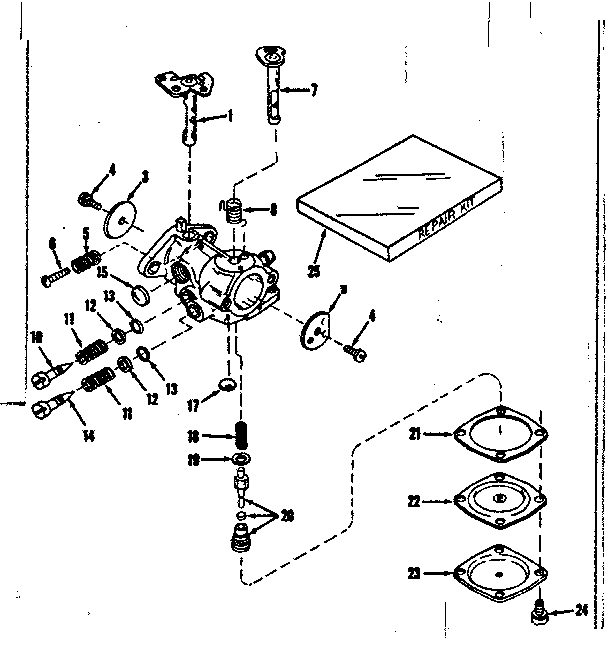 USE NO. 29820 CARBURETOR