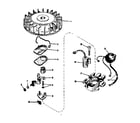 Craftsman 14317351 magneto.(phelon f-3220-g) diagram