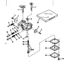 Craftsman 143102091 carburetor no.30119 diagram