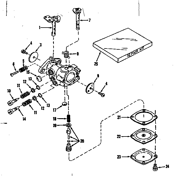Carburetor no.30119