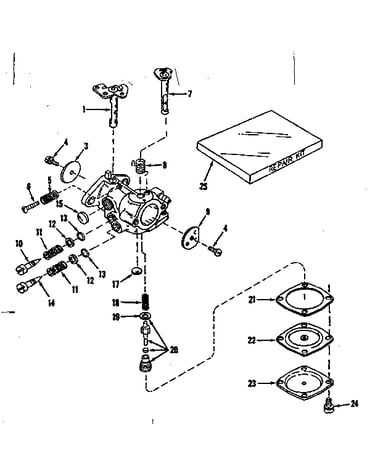 Carburetor no.30119