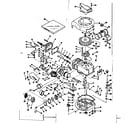 Craftsman 143102101 basic engine diagram