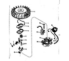 Craftsman 143102131 magneto (phelon f-3220-m3) diagram