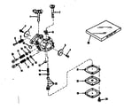 Craftsman 143102241 carburetor no.29928 diagram
