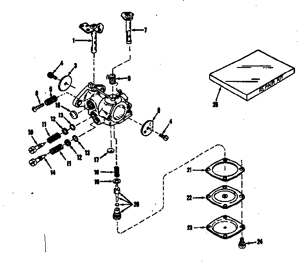 Carburetor no.29928
