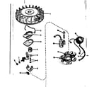Craftsman 143102311 magneto no. 30362 (phelon f-3220-m3) diagram