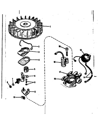 Magneto no. 30362 (phelon f-3220-m3)