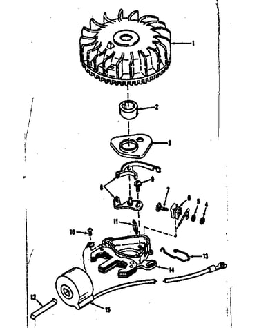 Magneto (tecumseh no. 5000)