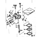 Craftsman 143103050 carburetor no. 30119 (power products) diagram