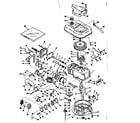 Craftsman 143104050 basic engine diagram
