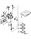 Carburetor no. 29928 (power products #0234-07)