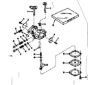 Craftsman 143104061 carburetor no. 30119 diagram