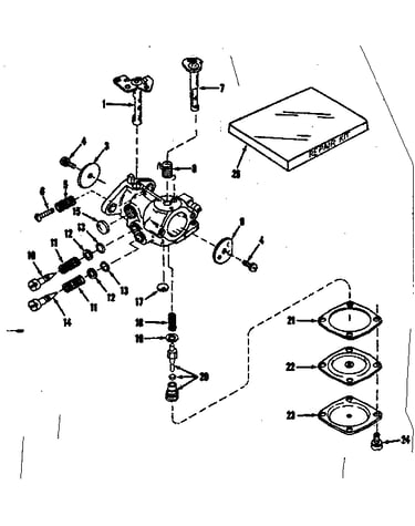 Carburetor no. 30119