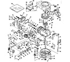 Craftsman 143104081 basic engine diagram