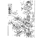 Craftsman 14350231 basic engine diagram