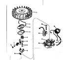 Craftsman 143104091 magneto (phelon f-3220-m3) diagram