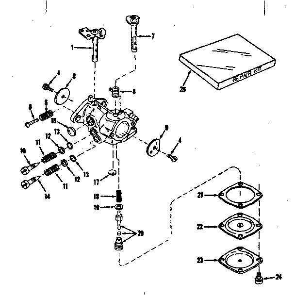 Carburetor no.30119