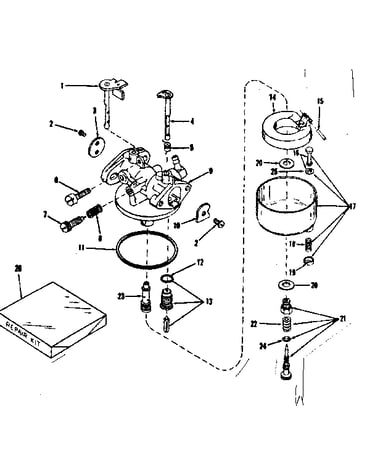 Carburetor no.30191 (lmb-1)