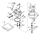 Craftsman 143104111 carburetor no.30514 (lmb-2) diagram