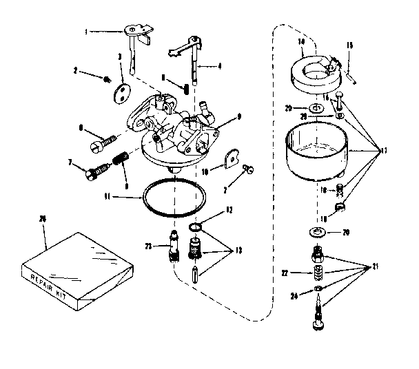 Carburetor no.30514 (lmb-2)