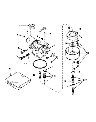 Carburetor no.30514 (lmb-2)