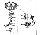 Craftsman 143104120 magneto (phelon f-3220-m3) diagram