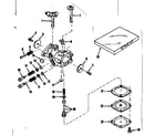 Craftsman 143103061 carburetor no.30119 (power products) diagram