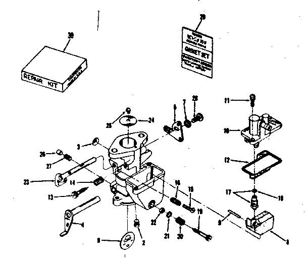 CARBURETOR NO. 29349