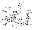Craftsman 14350401 carburetor no. 29349 diagram
