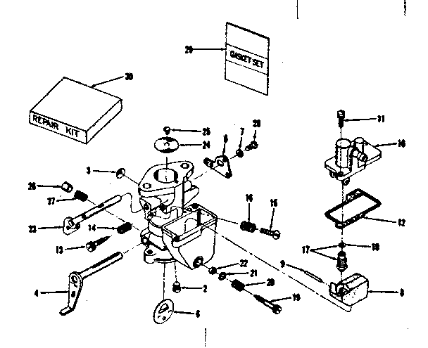 Carburetor no. 29349