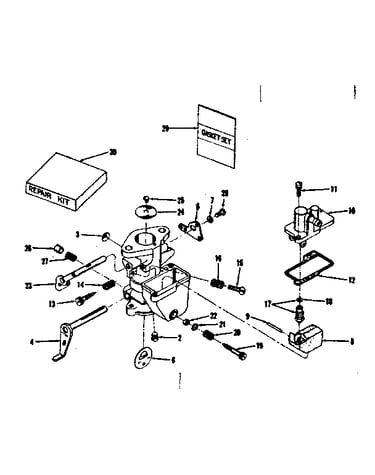 Carburetor no. 29349