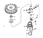 Craftsman 14350301 magneto (wico fw-2617) diagram