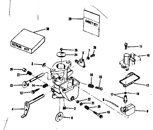 Carburetor no. 29349