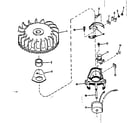 Craftsman 14341351 magneto (wico fw-2617) diagram