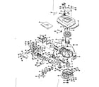 Craftsman 14342201 basic engine diagram