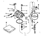 Craftsman 14342202 no. 28626 carburetor diagram