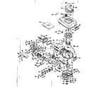 Craftsman 14342501 basic engine diagram