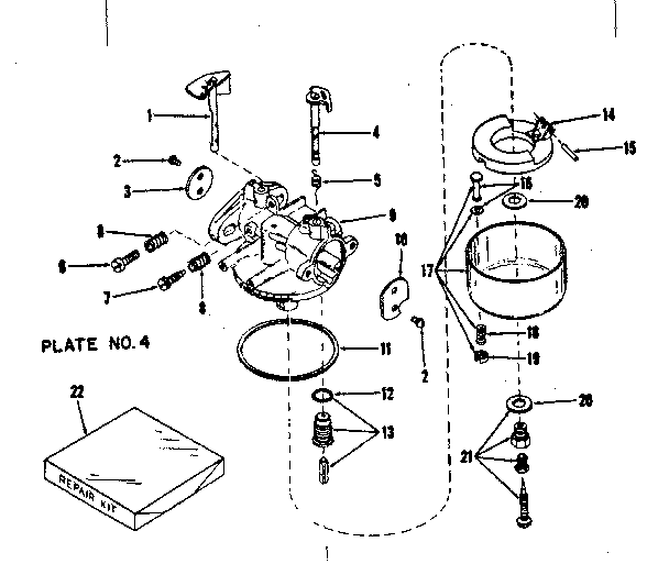 CARBURETOR NO.28627