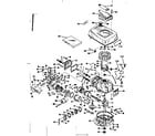 Craftsman 14343700 basic engine diagram