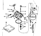 Craftsman 14343700 carburetor no. 28627 diagram