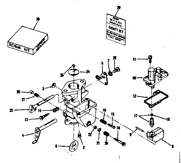 CARBURETOR NO. 29349