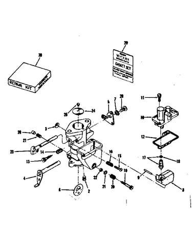 Carburetor no. 29349