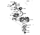 Craftsman 14350030 carburetor and speed control diagram