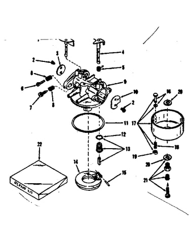 Carburetor no. 28860